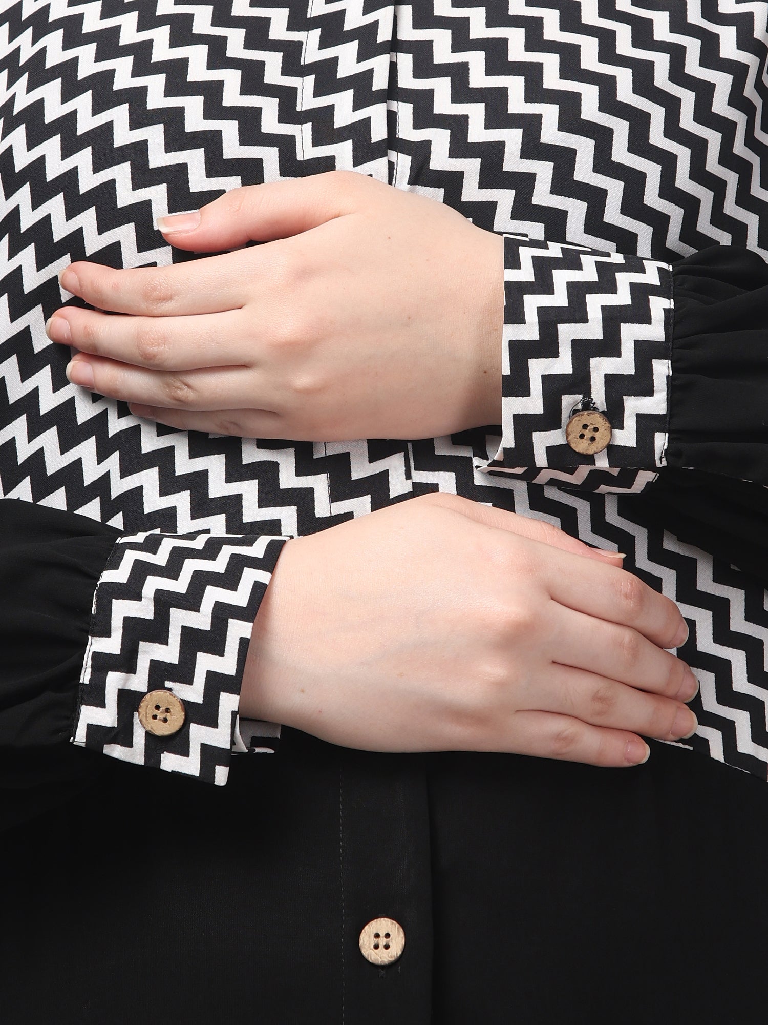 Front Open Black Yog Abaya Burqa with Hijab